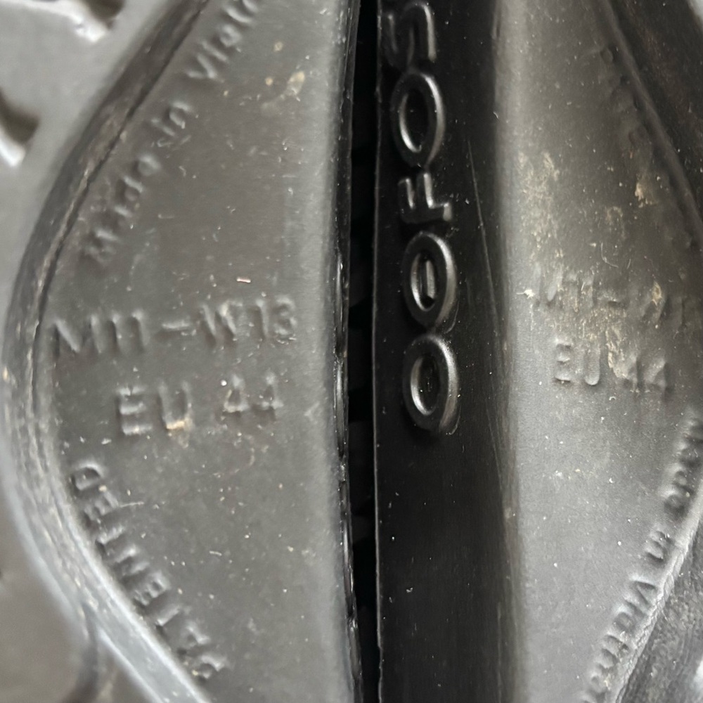 OOFOS OOahh Camo Slide Sandals Recovery Footwear M11/W13 Comfy Stylish Casual - Picture 5 of 7